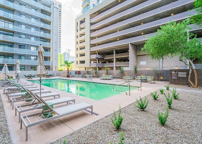 Apartamento Stunning 2bd - Dt- Gym, Pool, Parking Sleep8 Phoenix